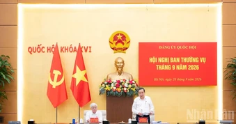 Ban Thường vụ Đảng ủy Quốc hội xem xét, cho ý kiến về công tác tổ chức, cán bộ