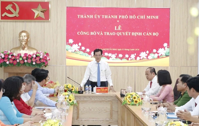 Ban Thường vụ Thành ủy TPHCM chỉ định nhân sự lãnh đạo phường An Phú Đông Ban Thường vụ Thành ủy TPHCM chỉ định nhân sự lãnh đạo phường An Phú Đông