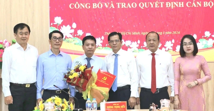 Ban Thường vụ Thành ủy TPHCM chỉ định nhân sự lãnh đạo phường An Phú Đông Ban Thường vụ Thành ủy TPHCM chỉ định nhân sự lãnh đạo phường An Phú Đông