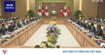 Báo chí Nhật Bản đánh giá cao kết quả hội đàm Việt Nam - Nhật Bản