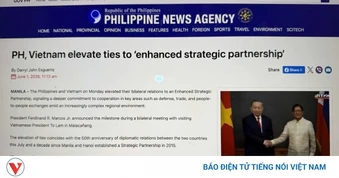 Báo chí Philippines đưa tin đậm nét về chuyến thăm của Tổng Bí thư, Chủ tịch nước