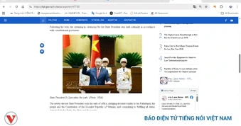 Báo chí quốc tế ghi nhận dấu ấn “kế thừa” và “đổi mới” tại Kỳ họp thứ Nhất