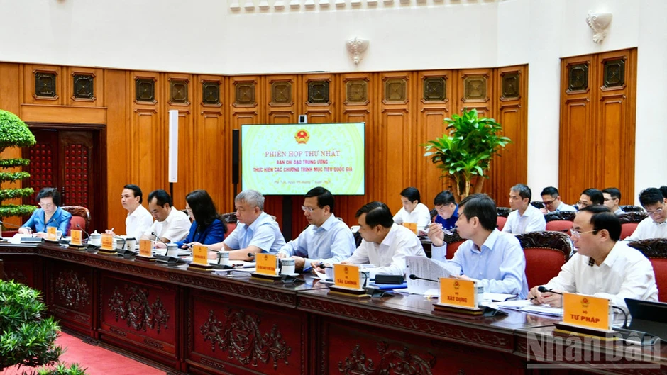 Bảo đảm mục tiêu giải ngân và hiệu quả đầu tư các chương trình mục tiêu quốc gia Bảo đảm mục tiêu giải ngân và hiệu quả đầu tư các chương trình mục tiêu quốc gia