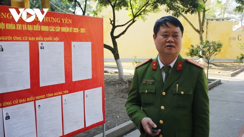 Bảo đảm quyền công dân cho “cử tri đặc biệt” ở Trại tạm giam số 1 Hưng Yên