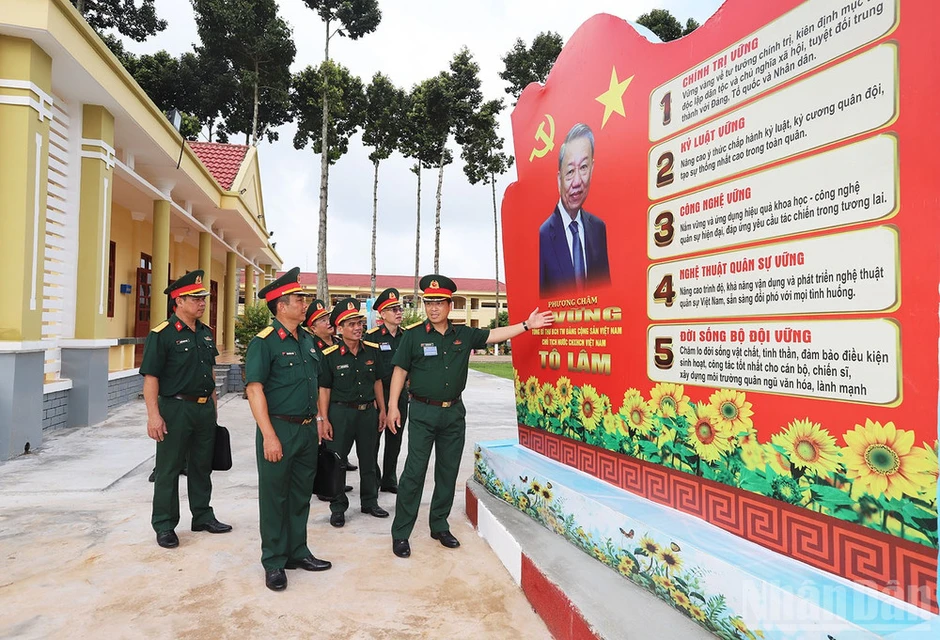 Bảo đảm tốt nơi ở, sinh hoạt cho bộ đội Bảo đảm tốt nơi ở, sinh hoạt cho bộ đội