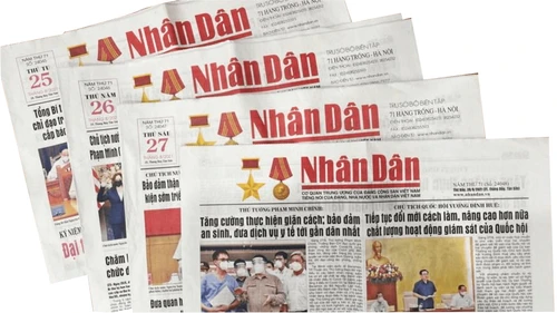 Báo Nhân Dân từ ngọn cờ tư tưởng đến vai trò định hướng chính luận xã hội Báo Nhân Dân từ ngọn cờ tư tưởng đến vai trò định hướng chính luận xã hội