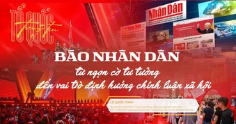 Báo Nhân Dân từ ngọn cờ tư tưởng đến vai trò định hướng chính luận xã hội