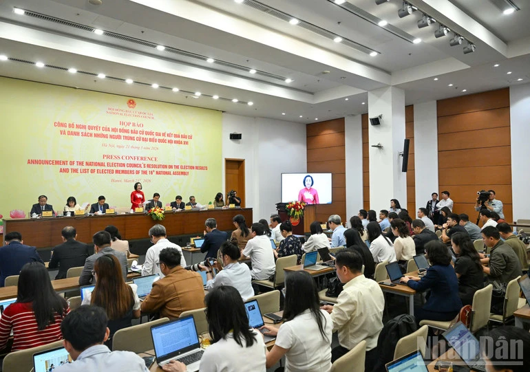 Bầu cử đại biểu Quốc hội khóa XVI: Số đại biểu dự kiến hoạt động chuyên trách trúng cử 100%