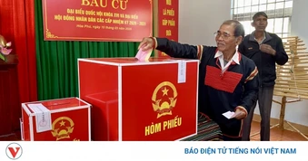 Bầu cử Quốc hội và HĐND tại Tây Nguyên – Nam Trung Bộ diễn ra an toàn, trật tự