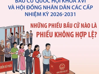Bầu cử Quốc hội và Hội đồng Nhân dân: Những phiếu bầu cử nào không hợp lệ?