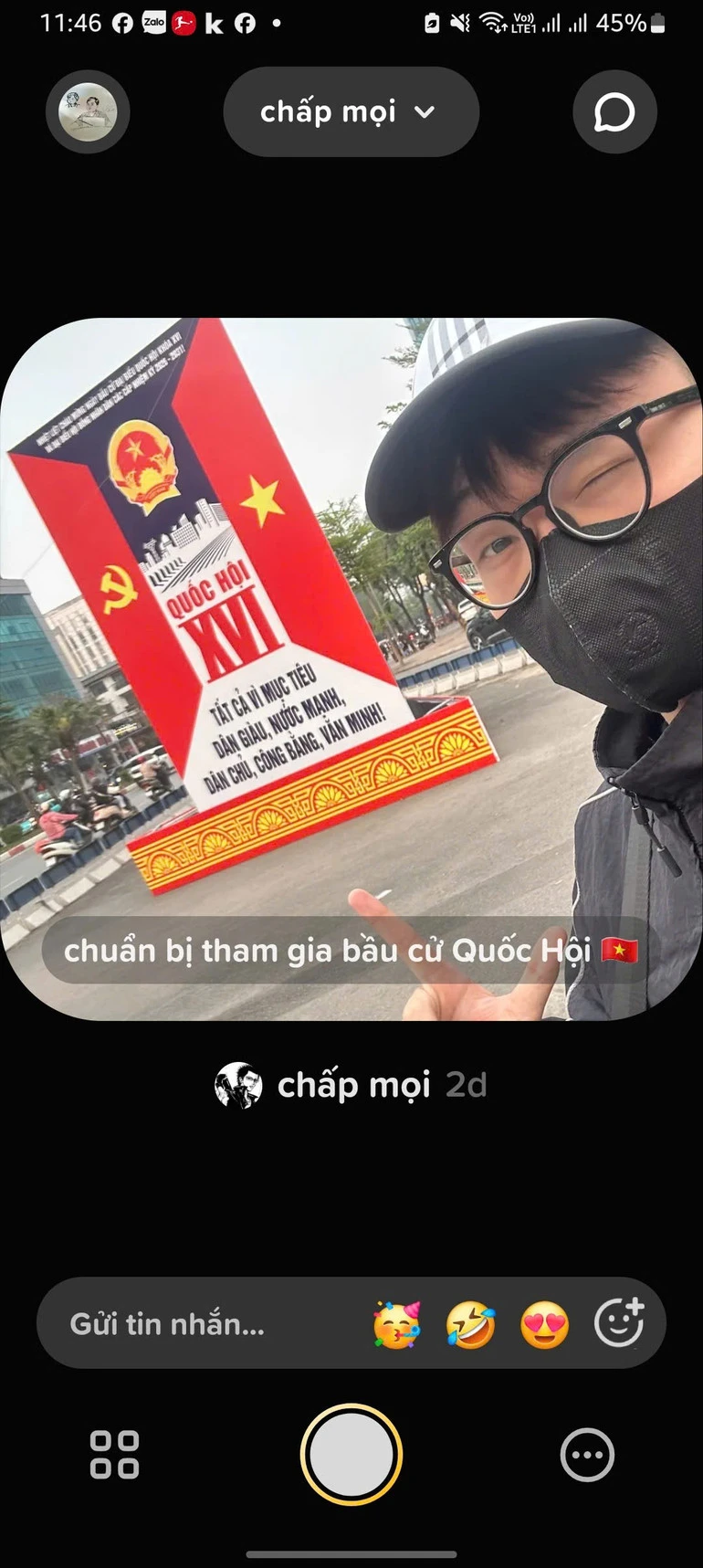 Bầu cử thời công nghệ số: Sinh viên Đại học Quốc gia Hà Nội háo hức, hồi hộp trước ngày hội toàn dân Bầu cử thời công nghệ số: Sinh viên Đại học Quốc gia Hà Nội háo hức, hồi hộp trước ngày hội toàn dân
