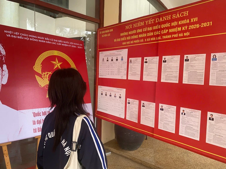 Bầu cử thời công nghệ số: Sinh viên Đại học Quốc gia Hà Nội háo hức, hồi hộp trước ngày hội toàn dân Bầu cử thời công nghệ số: Sinh viên Đại học Quốc gia Hà Nội háo hức, hồi hộp trước ngày hội toàn dân
