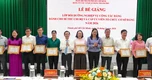 Bế giảng lớp bồi dưỡng nghiệp vụ công tác Đảng năm 2026