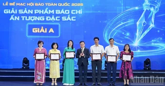 Bế mạc Hội Báo toàn quốc 2026: Báo Nhân Dân được trao 2 giải A và 1 giải B