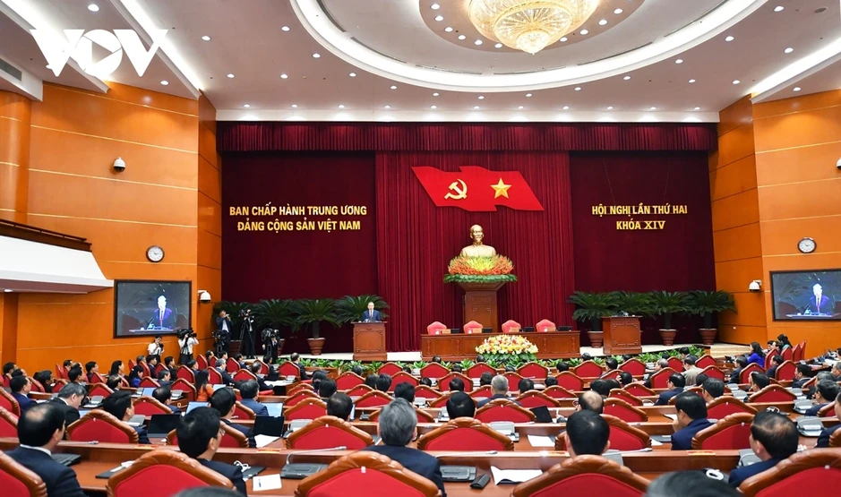 Bế mạc Hội nghị lần thứ 2 Ban Chấp hành Trung ương Đảng khóa XIV Bế mạc Hội nghị lần thứ 2 Ban Chấp hành Trung ương Đảng khóa XIV