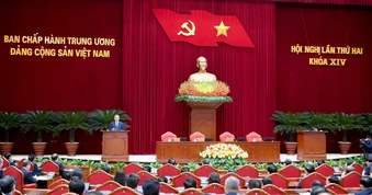 Bế mạc Hội nghị lần thứ hai Ban Chấp hành Trung ương Đảng khóa XIV