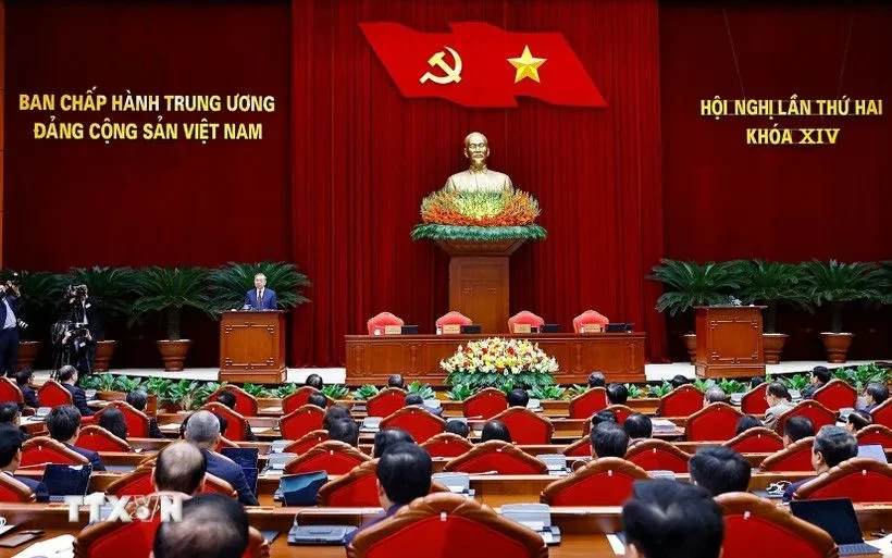 Bế mạc Hội nghị Trung ương 2 khóa XIV: Thống nhất cao về những vấn đề lớn, hệ trọng Bế mạc Hội nghị Trung ương 2 khóa XIV: Thống nhất cao về những vấn đề lớn, hệ trọng