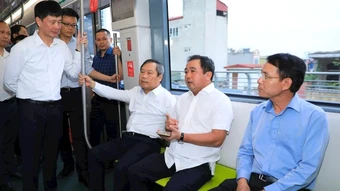 Bí thư, Chủ tịch thành phố Hà Nội kiểm tra tiến độ thi công ga ngầm đường sắt đô thị