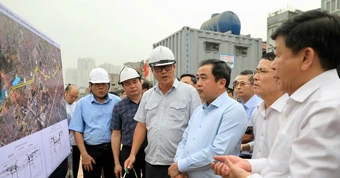 Bí thư Hà Nội chốt tiến độ 4 dự án trọng điểm chống ngập, tắc đường