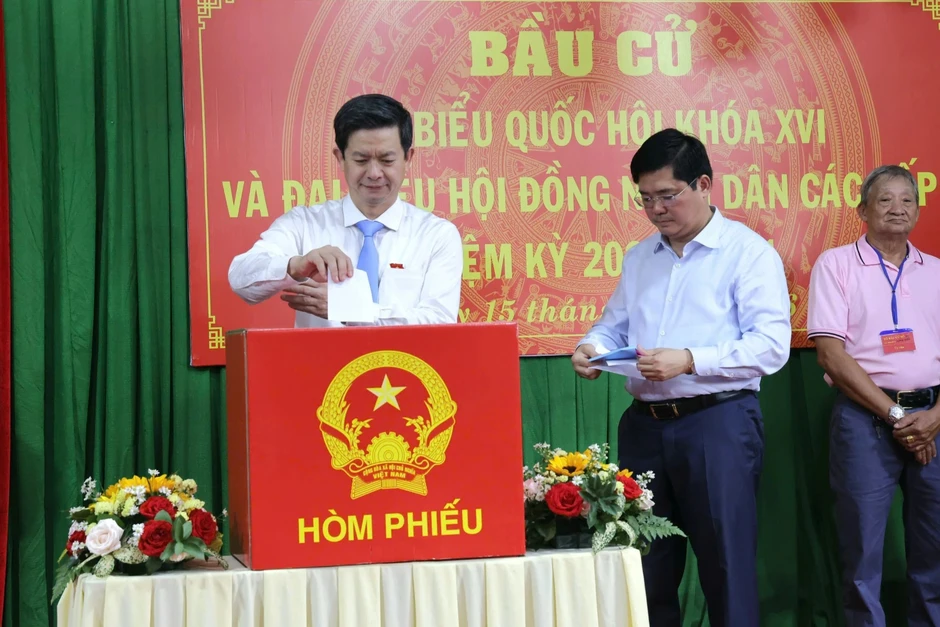 Bí thư Thành ủy Cần Thơ: Lá phiếu hôm nay là tương lai thành phố mai sau Bí thư Thành ủy Cần Thơ: Lá phiếu hôm nay là tương lai thành phố mai sau