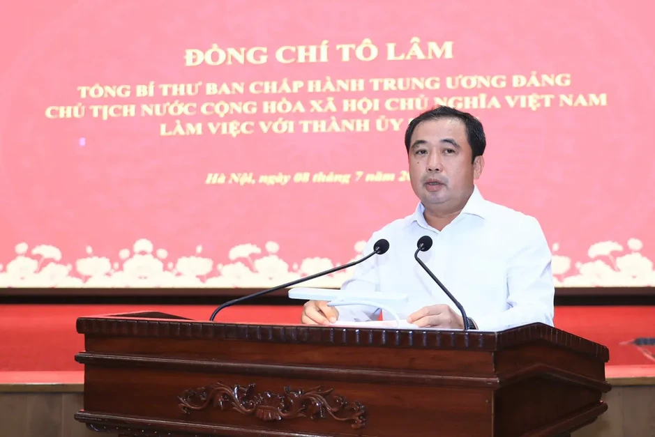Bí thư Thành ủy Hà Nội: Quyết tâm tạo nền tảng tăng trưởng hai con số liên tiếp cho Thủ đô Bí thư Thành ủy Hà Nội: Quyết tâm tạo nền tảng tăng trưởng hai con số liên tiếp cho Thủ đô
