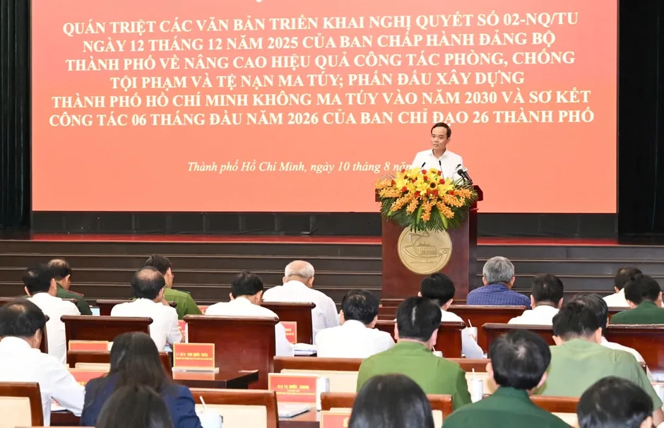 Bí thư Thành ủy TPHCM Trần Lưu Quang: Lập “bản đồ” về ma túy đến từng xã, phường, đặc khu