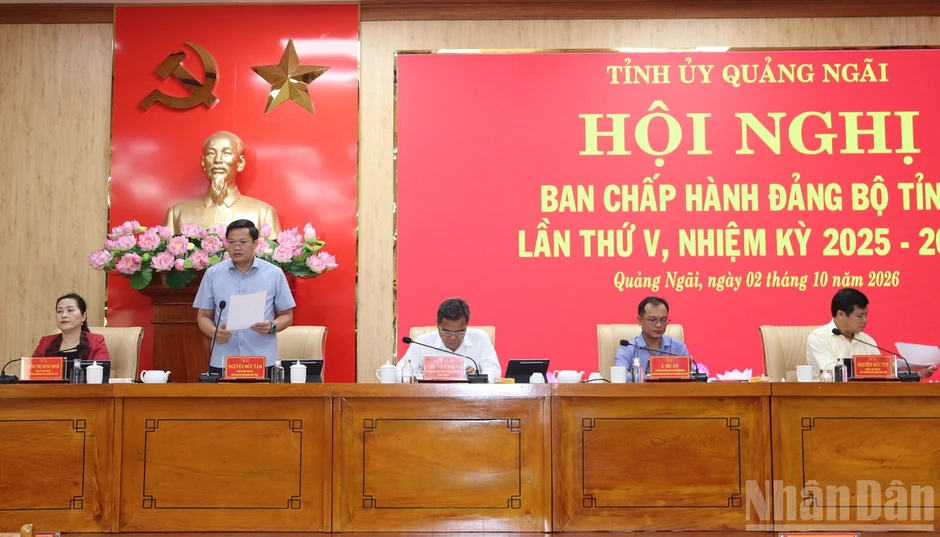 Bí thư Tỉnh ủy Quảng Ngãi: Hành động quyết liệt, phấn đấu hoàn thành cao nhất nhiệm vụ năm 2026 Bí thư Tỉnh ủy Quảng Ngãi: Hành động quyết liệt, phấn đấu hoàn thành cao nhất nhiệm vụ năm 2026