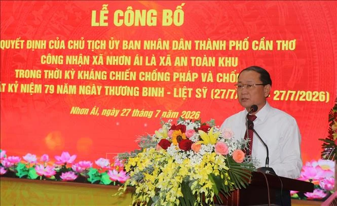 Biến niềm tự hào về danh hiệu An toàn khu thành động lực phát triển Biến niềm tự hào về danh hiệu An toàn khu thành động lực phát triển