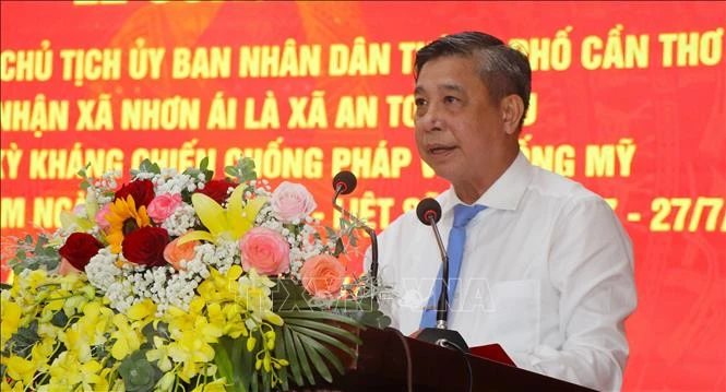 Biến niềm tự hào về danh hiệu An toàn khu thành động lực phát triển Biến niềm tự hào về danh hiệu An toàn khu thành động lực phát triển