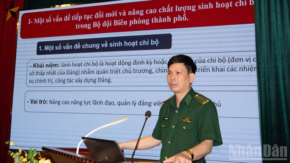 Biên phòng Hải Phòng tổ chức Hội nghị tập huấn, bồi dưỡng nghiệp vụ cấp ủy năm 2026 Biên phòng Hải Phòng tổ chức Hội nghị tập huấn, bồi dưỡng nghiệp vụ cấp ủy năm 2026