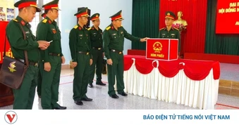 Bộ Chỉ huy Quân sự tỉnh Đắk Lắk kiểm tra công tác đảm bảo an ninh bầu cử