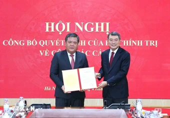 Bộ Chính trị chuẩn y giữ chức Bí thư Tỉnh ủy Khánh Hòa