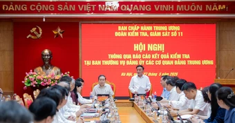 Bộ Chính trị quy định tổ chức bộ máy, biên chế Đảng ủy các cơ quan Đảng Trung ương