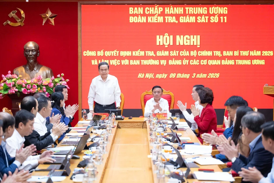 Bộ Chính trị sẽ kiểm tra Ban Thường vụ Đảng ủy các Cơ quan Đảng Trung ương