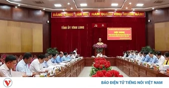 Bộ Chính trị thông qua dự thảo báo cáo giám sát Tỉnh ủy Vĩnh Long