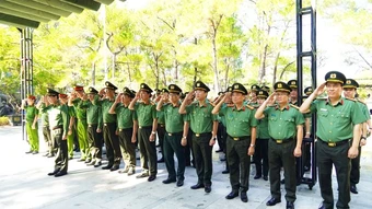 Bộ Công an tri ân các Anh hùng liệt sĩ tại Quảng Trị