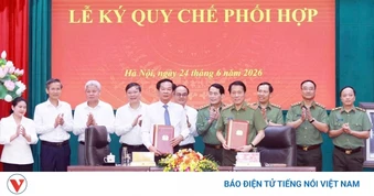 Bộ Công an và Bộ Nội vụ ký quy chế phối hợp