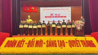 Bộ đội Biên phòng Lào Cai thi báo cáo viên giỏi năm 2026