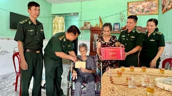 Bộ đội Biên phòng tỉnh Đắk Lắk tổ chức nhiều hoạt động tri ân gia đình có công với cách mạng