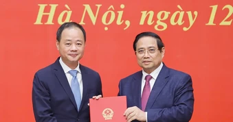 Bổ nhiệm đồng chí Trần Hồng Thái làm Chủ tịch Viện Hàn lâm Khoa học và Công nghệ Việt Nam
