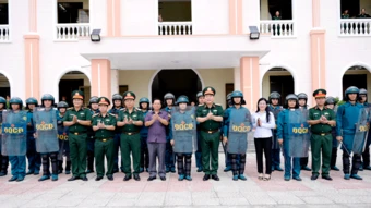 Bộ Quốc phòng kiểm tra kết quả thực hiện nhiệm vụ quân sự, quốc phòng tại tỉnh An Giang