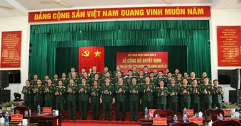 Bộ Tham mưu Quân khu 5 công bố quyết định thành lập Tiểu đoàn Phương tiện không người lái