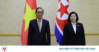 Bộ trưởng Bộ Ngoại giao Lê Hoài Trung thăm và làm việc tại Triều Tiên