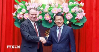 Bộ trưởng Công an tiếp Phó Đại diện Thương mại Hoa Kỳ
