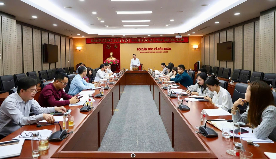 Bộ trưởng Đào Ngọc Dung: Xây dựng chiến lược hợp tác quốc tế về dân tộc, tôn giáo