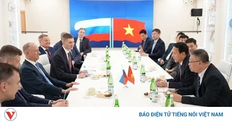 Bộ trưởng Lương Tam Quang hội đàm với Trợ lý Tổng thống Nga Nikolai Patrushev