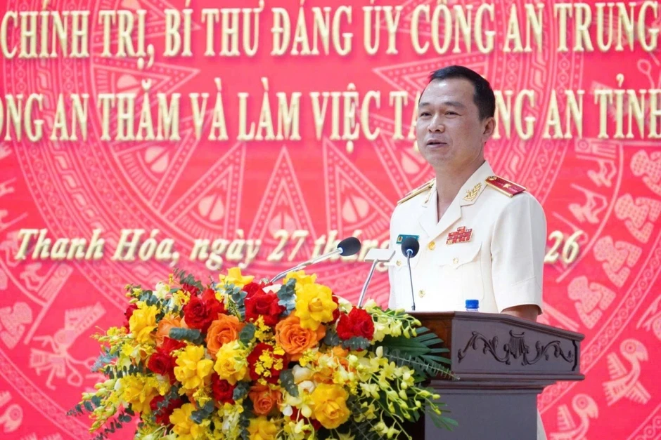 Bộ trưởng Lương Tam Quang thăm, làm việc tại Công an tỉnh Thanh Hóa Bộ trưởng Lương Tam Quang thăm, làm việc tại Công an tỉnh Thanh Hóa