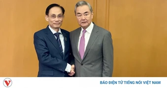 Bộ trưởng Ngoại giao Lê Hoài Trung gặp Bộ trưởng Ngoại giao Trung Quốc Vương Nghị