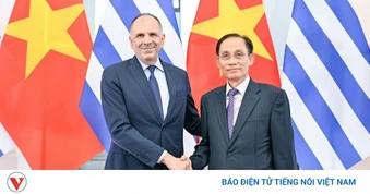 Bộ trưởng ngoại giao Lê Hoài Trung hội đàm với Bộ trưởng Ngoại giao Hy Lạp