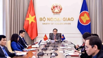 Bộ trưởng Ngoại giao Lê Hoài Trung tham dự Hội nghị đặc biệt của các Bộ trưởng Ngoại giao ASEAN về tình hình Trung Đông